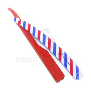 Navaja de Afeitar Recta de Alta Calidad, Chapada en Oro, Herramienta Manual para Afeitar con Bloqueo de Precisión de la Cuchilla y Agarre Premium - Product Image 4