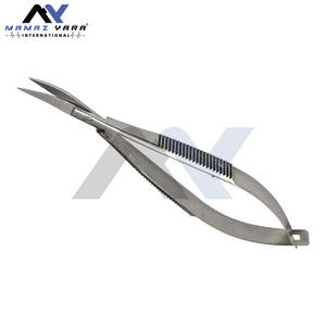 Tijeras Curvas de Acero Inoxidable de 4.5 Pulgadas, Ergonómicas, Duraderas y Diseñadas con Precisión para un Corte Cómodo - Product Image 3