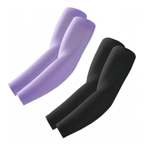 Unisex Solid Color Polyester <b>Arm</b> Sleeves UPF50+ Long Sleeve Sun Protection <b>Cover</b> for Outdoor Activities Sports Activities - Product Image 2
