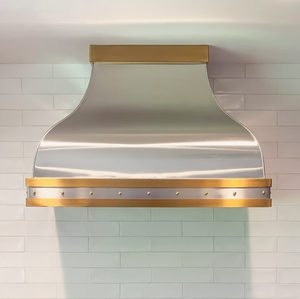 Hotte de cuisine professionnelle en acier inoxydable, décorative, pour restaurant - Product Image 2