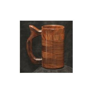 Mug à boire en bois fait main, réutilisable, écologique, tasse à café ou à thé, finition rustique, gobelet en bois pour la maison, cadeau, bureau, hôtels - Product Image 6