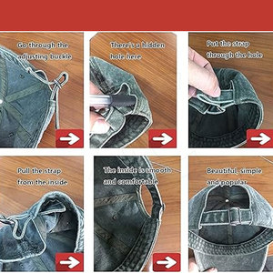 Gorra de béisbol informal para actividades diarias, diseñada con tela transpirable, ajuste cómodo y apariencia elegante - Product Image 6