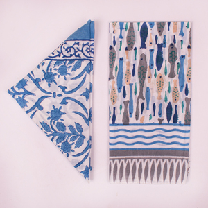 21 x 21 Inch Bandana Hand Drawn Cotton <b>Square</b> <b>Scarf</b> Floral Pattern Breathable Casual Spring Summer Unisex Handkerchief - Product Image 4