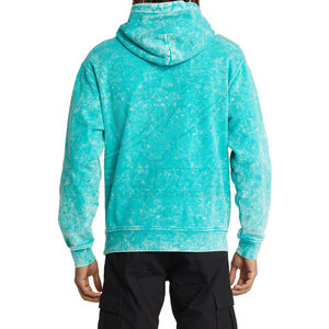 Sweat-shirts pour hommes en tissu délavé à l'acide, tissu durable avec une coupe confortable, idéal pour les tenues décontractées, le style streetwear et une utilisation quotidienne décontractée. - Product Image 3