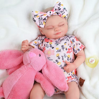 Poupée Reborn Bébé Skylar de 17 pouces en vinyle intégral, pour filles, à baigner, jouet souple et tendance, de la marque Babeside RTS