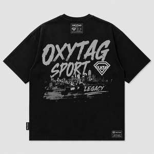 T-shirt décontracté pour homme avec logo personnalisé, nouveau design, grande taille, manches longues, effet délavé, style décontracté - Product Image 3