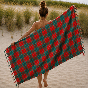 Nouvelle serviette de plage Fouta Hammam en coton biologique de qualité supérieure, moderne, luxueuse, douce, teinte en fil, 100% OEM, écologique, séchage rapide. - Product Image 5