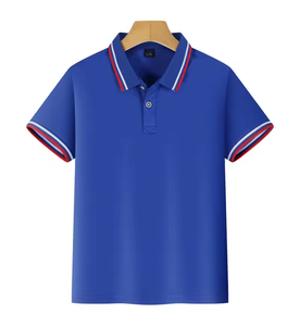 Uniforme scolaire d'été pour enfants, manches courtes, multicolores, logo personnalisé, t-shirts unis pour enfants, bébés garçons, polos - Product Image 2