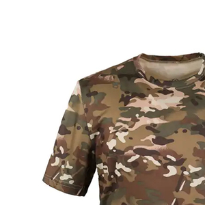 T-shirt camouflage homme en gros – Motif chasse classique, respirant et durable pour les opérations sur le terrain - Product Image 3