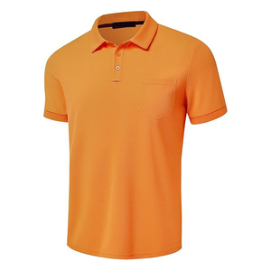 Chemises polo pour hommes en coton/polyester, vêtements décontractés, nouvelle conception tendance, logo personnalisé, couleur unie, respirantes - Product Image 1