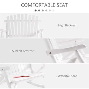 Garden Rocking Chair for Outdoor Comfort - Product Image 3