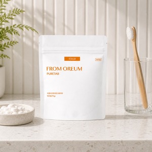 [FROM OREUM] Pasta de Dientes Sólida para Hoteles, Paquete de Recarga para Baños de Huéspedes, Cuidado Bucal, Uso en Viajes y Suministros de Hostelería - Product Image 3