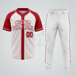 Ensemble d'uniformes de baseball personnalisés, maillot et pantalon en polyester violet, pour hommes adultes, nom et numéro de l'équipe 00, vêtements de sport respirants - Product Image 5