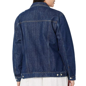 Stylish Casual Wear Wholesale Breathable Cotton <b>Denim</b> <b>Jacket</b> for Women High Quality Customizable OEM ODM - Product Image 3