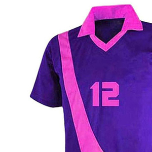 Turn <b>Down</b> Collar V-Neck Style Cricket Sports Uniforms For Team Players Wear Customized Printing Acceptable Cricket Uniform - Product Image 4