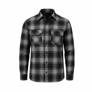 Chemises de smoking premium pour hommes, col montant, popeline, manches longues, coupe ajustée, coton doux, boutonnées, formelles, respirantes - Product Image 2