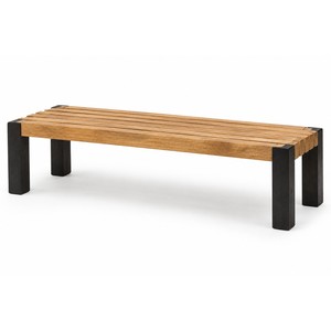 Aqdus Saleem AS-V32L Acacia Wood Kyoto Entry Bench | Wholesale Handcrafted <b>Japanese</b>-Style <b>Furniture</b> Rectangular Shape - Product Image 1