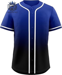 Camiseta de Béisbol con Botones en la Parte Delantera, con Ribetes en Contraste y Diseño Personalizado para Equipos Amateurs, Escuelas y Academias Deportivas - Product Image 4