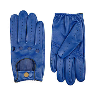 Guantes de Conducción Unisex de Piel de Oveja para Invierno, Transpirables, Duraderos, para las Cuatro Estaciones, de Moda, de la Mejor Calidad, Suaves - Product Image 5