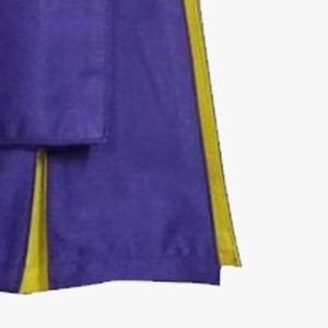 Kilt Escocés Deportivo para Hombre, Kilt Utilitario de Tartán Negro Liso de Poliviscosa - Product Image 3