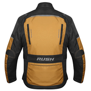 Veste de moto pour homme Rushmoto Sports, manches longues, maille respirante, imperméable, séchage rapide, anti-UV, % polyester, vêtements de course - Product Image 2