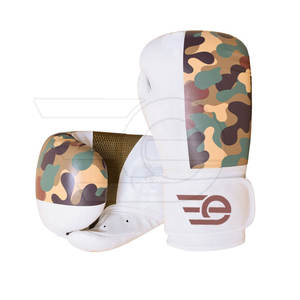 Gants de boxe professionnels personnalisés avec logo, en cuir PU, pour entraînement, sac de frappe, MMA, gym, fitness - Product Image 2