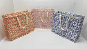 Bolsas de Papel Hechas a Mano con Serigrafía Personalizada, Bolsas de Regalo Ecológicas con Asas - Product Image 5