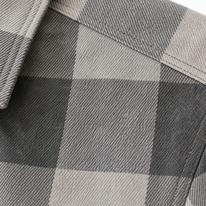 Wholesale Autumn Full Sleeve Custom Oversized Cotton <b>Flannel</b> Plaid Mens Shirt <b>Jacket</b> Casual Mens <b>Flannel</b> Shirts - Product Image 4