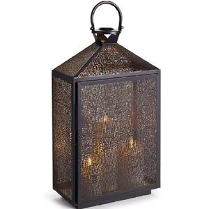 Faroles Decorativos Tradicionales de Metal para Velas, Portavelas para Decoración del Hogar y Fiestas, Portavelas para Velas de Té, Farol Decorativo Hecho a Mano para Bodas - Product Image 3