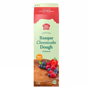 Mejor Precio Mayorista Proveedor Exportador Crema No Láctea para Repostería Postre HALAL OEM/ODM Masa de Pastel de Queso Vasco Sabor Queso 1KG Dulce - Product Image 1