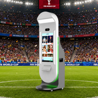 Machine de photomaton IA OEM avec solution de personnalisation de marque, kiosque photo en libre-service pour les distributeurs mondiaux