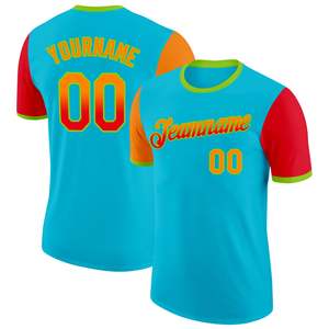 เสื้อเบสบอลสั่งทำพิเศษลดราคา  พร้อมปักโลโก้ทีมและหมายเลขผู้เล่น  ผ้าแห้งเร็ว  รับผลิตแบบ OEM ODM ขายส่งจากโรงงาน - Product Image 1