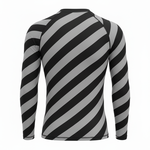เสื้อรัดรูปแขนยาวแบบยูนิเซ็กซ์ สำหรับกิจกรรมกลางแจ้ง เดินป่า แห้งเร็ว เหมาะสำหรับ BJJ MMA ยิวยิตสู ฝึกซ้อมกีฬาต่อสู้ - Product Image 2