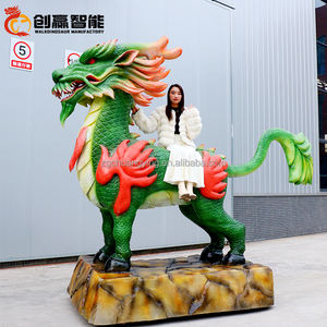 Antiguas <span class=keywords><strong>leyendas</strong></span> chinas míticas auspiciosas bestia divina Qylin desfile flotadores - Product Image 1