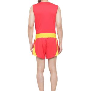 Uniforme Profesional de Kick Boxing para Hombre, Chaleco de Competición Personalizado, Tejido Elástico de Poliéster/Algodón de Secado Rápido, Ligero y Transpirable - Product Image 2