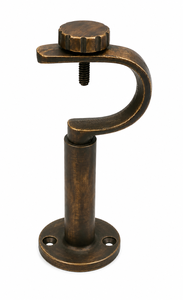 aged bronze finsh curtain pole <b>holder</b> bracket - Product Image 5