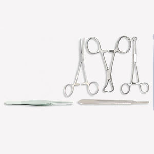 Bandeja de apósitos médicos profesional, surtido de alta durabilidad con agarre ergonómico, suministros quirúrgicos, fácil esterilización y preparación. - Product Image 4