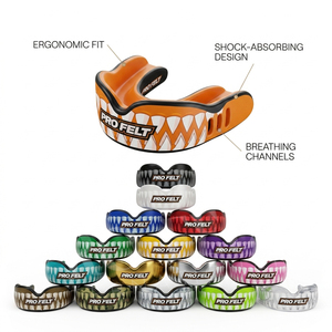Protège-dents en silicone confortable et durable pour MMA et BJJ – Équipement de protection tendance de haute qualité – Vente en gros - Product Image 1