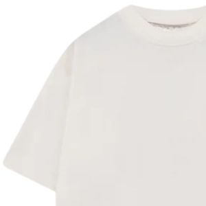 T-shirt en coton à manches courtes oversize unisexe pour homme, design minimaliste sur le devant, vêtements streetwear décontractés, fabrication OEM en gros - Product Image 3
