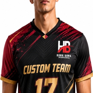 Maillot de sport personnalisé pour homme, maillot de tournoi personnalisé, tenue d'équipe, maillot de sport à séchage rapide, coupe athlétique, vêtements de sport pour homme - Product Image 4