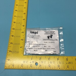 AMAT 0040-43704 ชุดใบมีดพิวอต ด้านซ้าย, 125932 - อุปกรณ์และอะไหล่เซมิคอนดักเตอร์ระดับโลกที่เชื่อถือได้ - Product Image 1