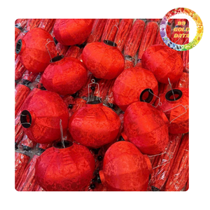 Linternas Festivas de Tela de Bambú y Seda (Forma Redonda) en Tamaños Surtidos para Graduación, Acción de Gracias, Decoración Elegante para Fiestas, Estilo Tradicional - Product Image 5