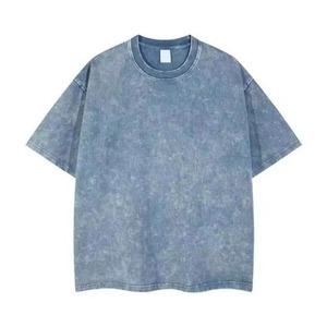 เสื้อยืดคอตตอน 100% สำหรับผู้ชาย ขายส่งจากโรงงาน รับปักลายตามสั่ง รับทำโลโก้ตามแบบ พิมพ์ลายตามสั่ง เสื้อยืดลำลองเรียบง่าย - Product Image 1
