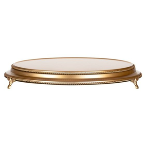 ที่วางเค้กโลหะสีทองทำด้วยมือคุณภาพสูงใหม่อุปกรณ์เสริมสำหรับบ้านและเครื่องครัวสุดพิเศษจาก azora Industries - Product Image 4