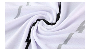 Purple Sleeveless Basketball Jersey Set With Lightning Stripes Sublimated Print Moisture Wicking Men's Regular Fit All Seasons - Product Image 6