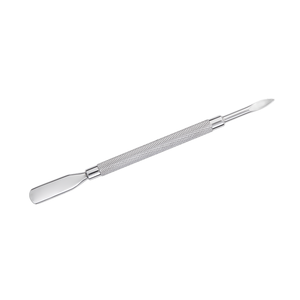 Coupe-cuticules multifonctionnel 2-en-1 avec poussoir et éplucheur à bord tranchant pour l'élimination des peaux mortes et la préparation des ongles en gel - Product Image 1
