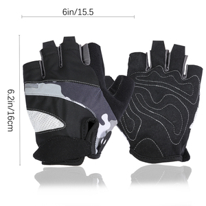 Gants de musculation en cuir antidérapants à demi-doigts, qualité supérieure, prix abordable, unisexe, vente en gros, vêtements de sport personnalisés, nouvelle arrivée - Product Image 4