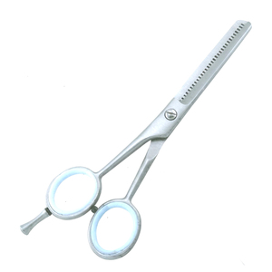 Ciseaux professionnels en acier inoxydable pour la retouche des cheveux, ciseaux de coiffure pour salon, ciseaux à cheveux à bord rasoir, fabricant OEM - Product Image 4