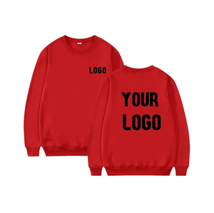 เสื้อสเวตเชิ้ตสีพื้นสำหรับเล่นกีฬา ฤดูใบไม้ร่วง/ฤดูหนาว เสื้อผู้ชายย้อมสีแบบ Garment Dyed ขอบเสื้อแบบ Distressed ราคาโรงงาน - Product Image 6