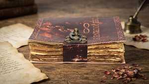 สมุดบันทึกการเดินทาง The Journey ปกหนังสีน้ำตาล ขนาด 7x5 นิ้ว พร้อมตัวล็อค สมุดบันทึกวินเทจลายปั๊มนูน กระดาษขอบหยัก - Product Image 2